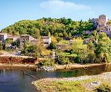 Balazuc, prachtig dorp op klif over de Ardèche