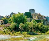 Montclus, 1 van de mooiste dorpjes van Frankrijk